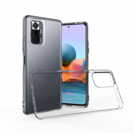 Huse XIAOMI - Husa Clear Case Compatibil Cu XIAOMI REDMI Note 10 Pro / 10 Pro Max 2.0 mm - Transparent