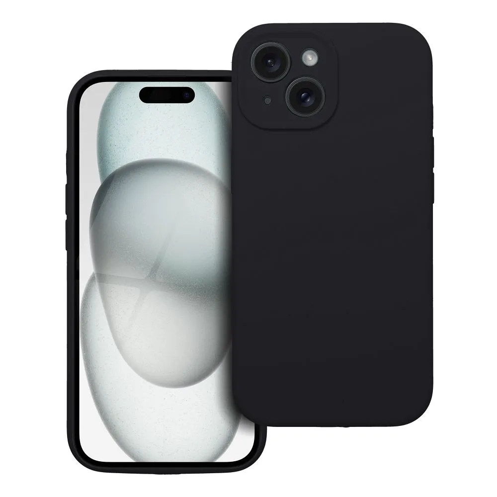 Huse IPHONE - Husa Silicon Mag Cover MagSafe Compatibil Cu IPHONE 15 - NEGRU