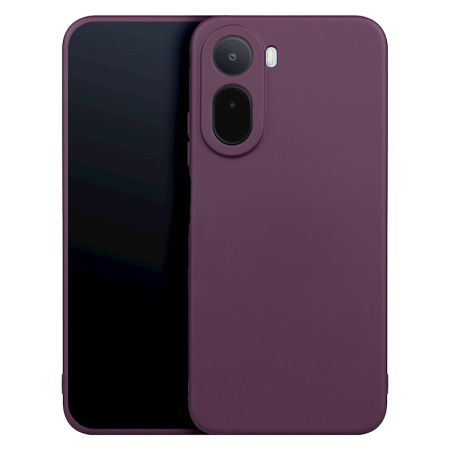 Huse XIAOMI - Husa SILICONE CASE Compatibil Cu XIAOMI Redmi A7 Pro 4G - DARK CHERRY / VISINIU