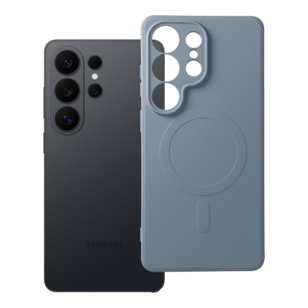 Huse SAMSUNG - Husa Silicon Mag Cover MagSafe Compatibil Cu Samsung S26 ULTRA / S948 - ALBASTRU