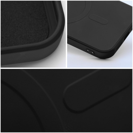 Husa Silicon Mag Cover MagSafe Compatibil Cu Samsung S26 PLUS / S946 - NEGRU [1]
