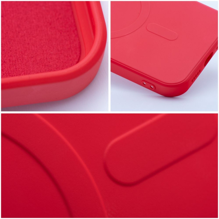 Husa Silicon Mag Cover MagSafe Compatibil Cu Samsung S26 ULTRA /  S948 - ROSU [1]