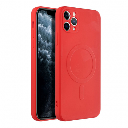 Husa Silicon Mag Cover MagSafe IPHONE 11 PRO MAX - ROSU [2]