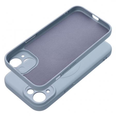 Husa Silicon Mag Cover MagSafe IPHONE 15 - ALBASTRU [1]