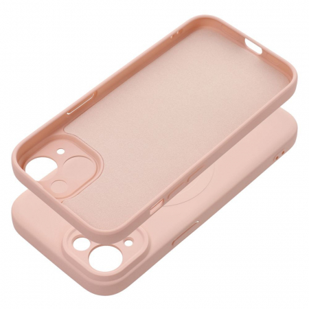 Husa Silicon Mag Cover MagSafe IPHONE 15 - ROZ [1]