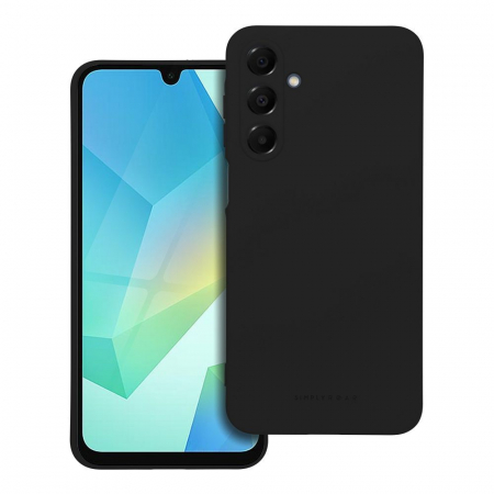 Huse SAMSUNG - Husa Silicon MATT TPU Case COMPATIBIL cu SAMSUNG A16 4G-5G / A165 / A166 - NEGRU