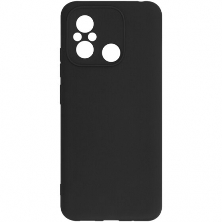 Huse XIAOMI - Husa Silicon MATT TPU Case XIAOMI REDMI 12C - NEGRU