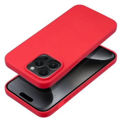 Huse IPHONE - HUSA silicon Soft case pentru Iphone 15 Pro Max - Rosu / Red