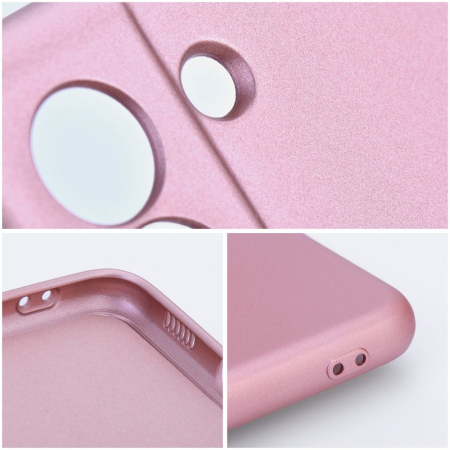 Husa Silicon Metallic Case COMPATIBIL Cu IPHONE 17 PRO MAX - PINK [1]