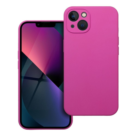 Huse Telefoane - Husa SILICONE CASE Compatibil Cu IPHONE 13 - ROZ