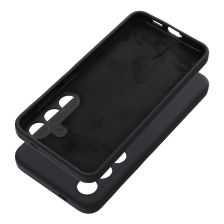 Husa SILICONE CASE Compatibil Cu SAMSUNG S25 FE / S731 - BLACK NEGRU [1]