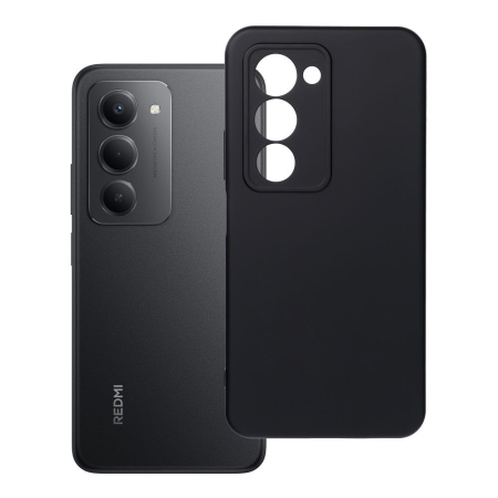 Huse XIAOMI - Husa SILICONE CASE Compatibil Cu XIAOMI REDMI 15 4G - 5G (171.1mm) - NEGRU