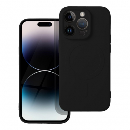 Huse IPHONE - Husa SILICONE CASE IPHONE 14 PRO - NEGRU