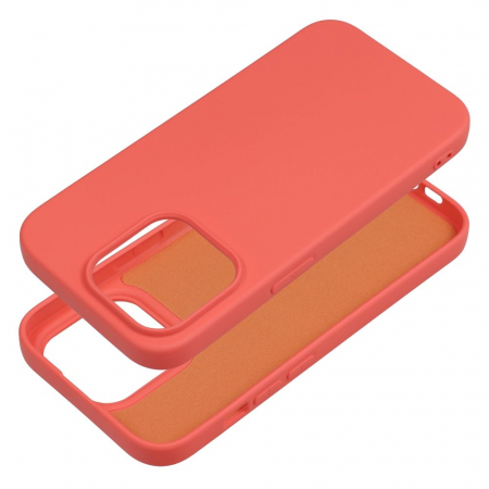 Husa SILICONE CASE IPHONE 14 PRO - PEACH [1]
