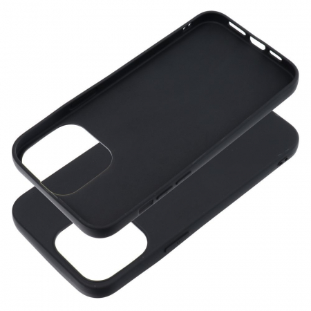 Husa SILICONE MATT TPU CASE IPHONE 15 PRO - NEGRU [1]