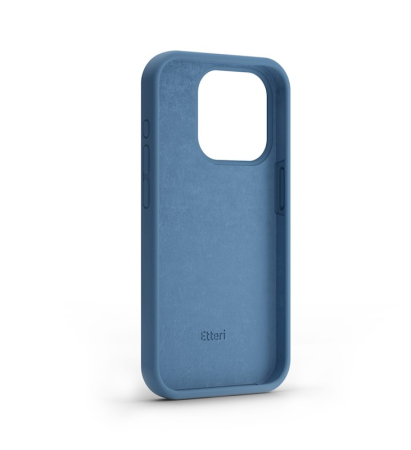 Husa ETTERI Silicone Case  COMPATIBIL CU IPHONE 15 Pro Max - DARK BLUE [1]