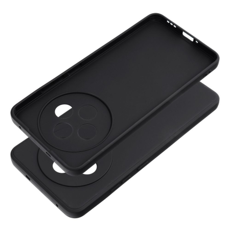 Husa Silicon MATT CASE  COMPATIBIL Cu OPPO Reno12 F 5G  reno 12f - NEGRU [1]