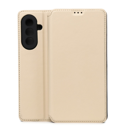 Huse SAMSUNG - Husa Smart Touch Compatibil cu Samsung A56 5G / A566 - Crem / husa carte