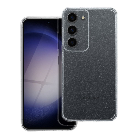 Huse Telefoane - Husa Clear Case Blink Compatibil Cu Samsung A56 / A566 - TRANSPARENT CU SCLIPICI