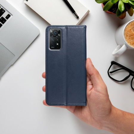 Husa Smart Magnetic COMPATIBIL cu SAMSUNG A34 5G / A346  - NAVY BLUE [2]