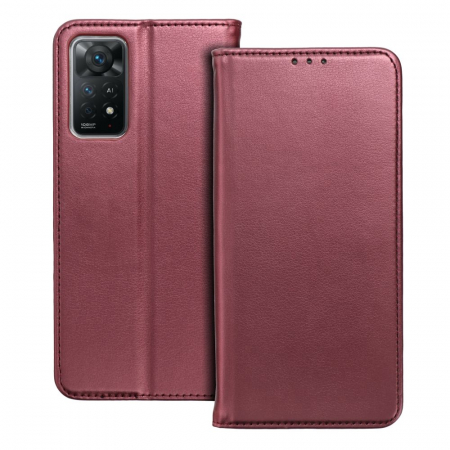 Huse XIAOMI - Husa Smart Magnetic XIAOMI REDMI 10 5G - BORDO