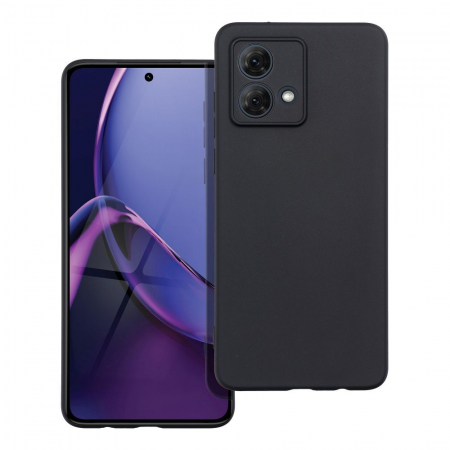 Huse MOTOROLA - Husa Silicon MATT CASE Compatibil Cu Motorola G55 5G - NEGRU