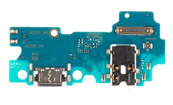 Piese SAMSUNG - Modul incarcare Samsung A225F / A22 4G - Original, Service Pack Placa incarcare cu conector alimentare si microfon