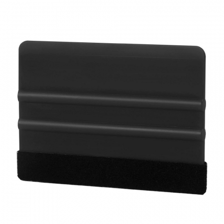PENTRU SERVICE . - Racleta/Spatula din plastic si material textil pentru aplicat folii de protectie  Racleta plastic pentru montaj folii