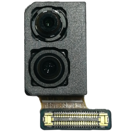 Piese si Componente - Modul Camera Foto Frontala / Fata  COMPATIBIL Cu Samsung S10 Plus / G975 - 10MP+8MP