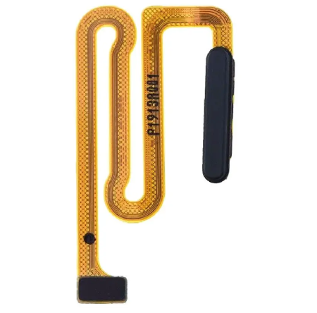 Piese si Componente - Buton cu banda flex si senzor amprenta SAMSUNG A13 5G / A136 SERVICE PACK - BLACK