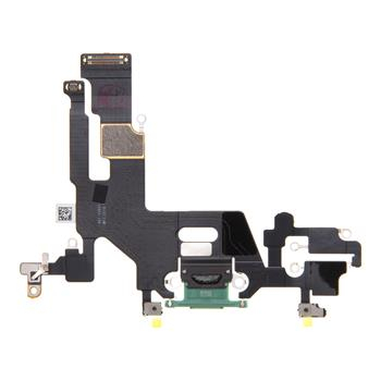 Piese IPHONE - Modul banda flex mufa Incarcare Iphone 11 VERDE GREEN