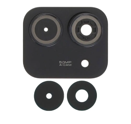 Piese pentru XIAOMI - Geam camera cu Ornament COMPATIBIL Cu Xiaomi Redmi 15C 5G