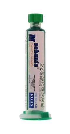 PENTRU SERVICE . - Pasta UV Mascare / Izolare trasee MECHANIC 10 ml - NEAGRA