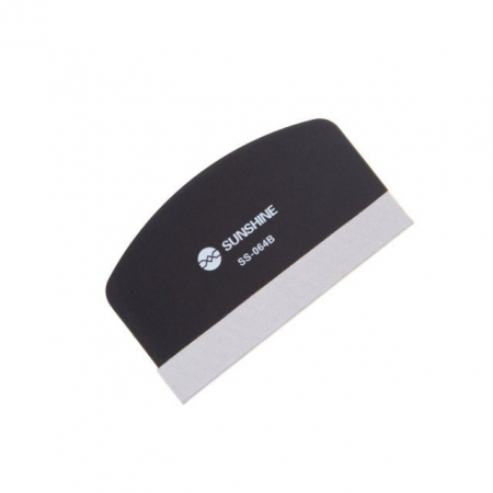 Instrumente si Consumabile - Racleta/Spatula din plastic si material textil pentru aplicat folii de protectie Sunshine SS-064B