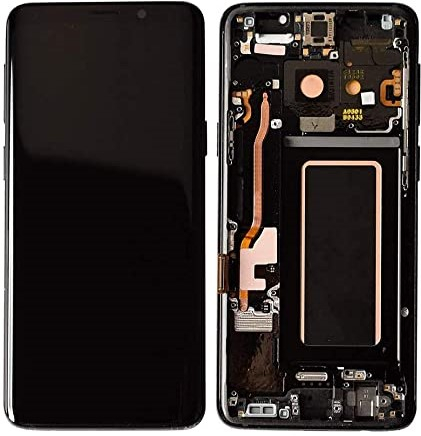 S9 / G960 - Ecran Display Samsung S9 2018 / G960 ORIGINAL Service Pack Cu Rama - NEGRU