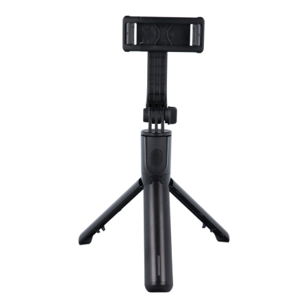 Selfie Stick, Tripod F01 cu Telecomandă Wireless - Negru suport telefon [1]