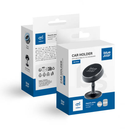 SUPORT AUTO - Suport AUTO  BLUE STAR Pentru Bord - NEGRU