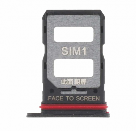 Piese XIAOMI - Suport SIM COMPATIBIL cu Xiaomi 13T / 13T Pro - BLACK NEGRU