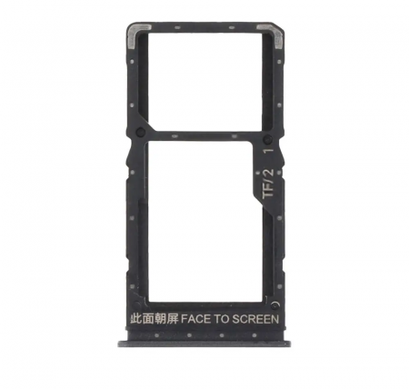 Piese XIAOMI - Suport SIM COMPATIBIL cu Xiaomi Note 12 5G / POCO X5 5G - BLACK NEGRU