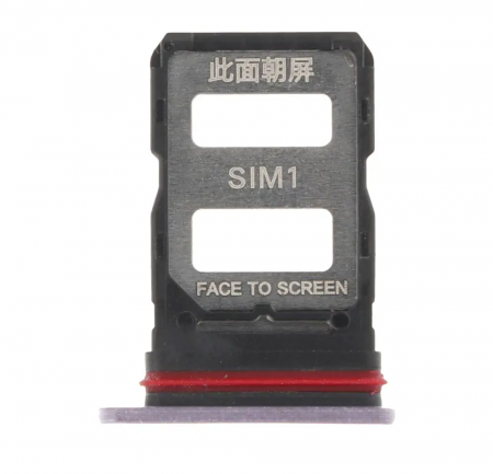 Piese XIAOMI - Suport SIM COMPATIBIL cu Xiaomi Redmi Note 14 Pro 4G - PURPLE MOV