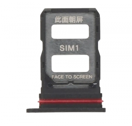 Piese XIAOMI - Suport SIM COMPATIBIL cu Xiaomi Redmi Note 14 Pro 5G - BLACK NEGRU