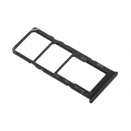 Piese si Componente - Suport SIM Samsung Galaxy A12 / A125 - Black / Negru