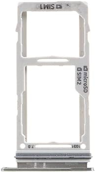 Piese SAMSUNG - Suport SIM Samsung Galaxy S10e / G970 / S10 / G973 / S10 PLUS / G975 - White / Alb