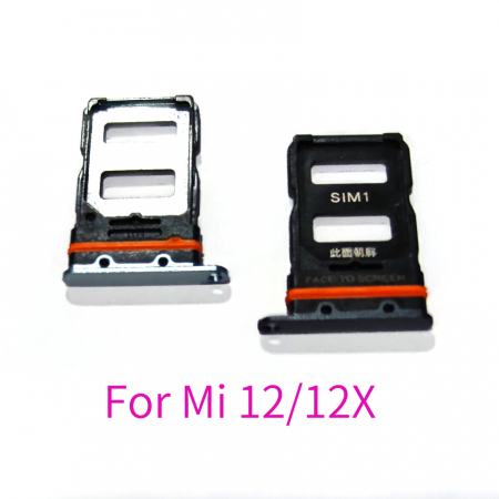 Piese XIAOMI - Suport SIM Xiaomi Mi 12 / 12X - GREY / GRI