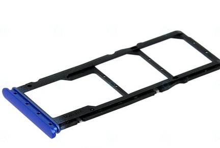 Piese si Componente - Suport SIM Xiaomi Redmi 9A / 10A - Blue / Albastru