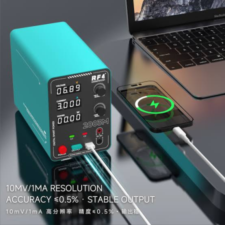 Sursă de Alimentare Digitală de Laborator RF4 RF-2003M (20V / 3A / 60W) [3]