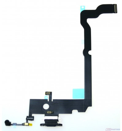 Piese IPHONE - Modul banda flex mufa Incarcare Iphone XS Negru