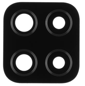 Piese SAMSUNG - Geam Camera COMPATIBIL cu Samsung A12 / A125 / A127 / M127 - Negru