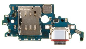 Piese SAMSUNG - Modul incarcare cu cititor SIM Samsung S21 / G991- Service Pack