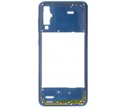 Carcase Mijloc - Carcasa mijloc COMPATIBIL cu SAMSUNG A50 / A505 Albastra